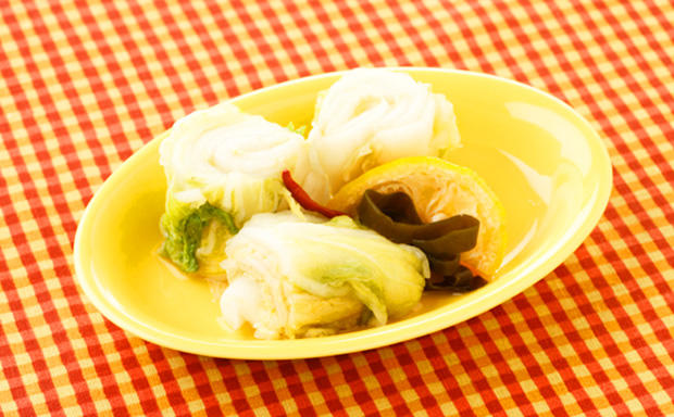 白菜の塩漬け