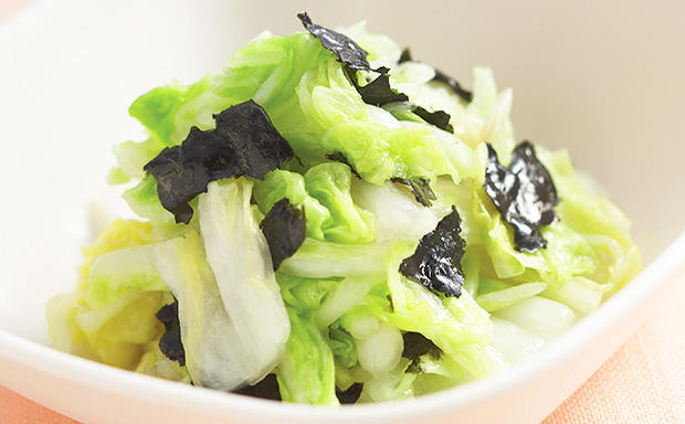 白菜のゴマ油漬け